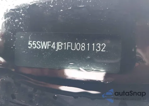 2015 Mercedes-Benz C 300 Luxury/Sport из США, поврежденный, VIN 55SWF4JB1FU081132